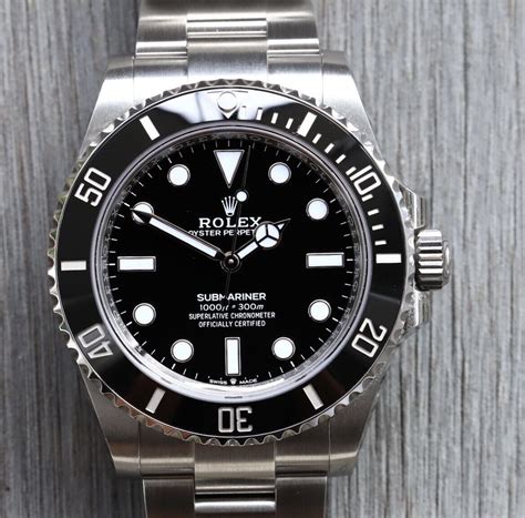 rolex non date quotazioni|Rolex Submariner (No Date) 124060 – 2022 – Box and Card.